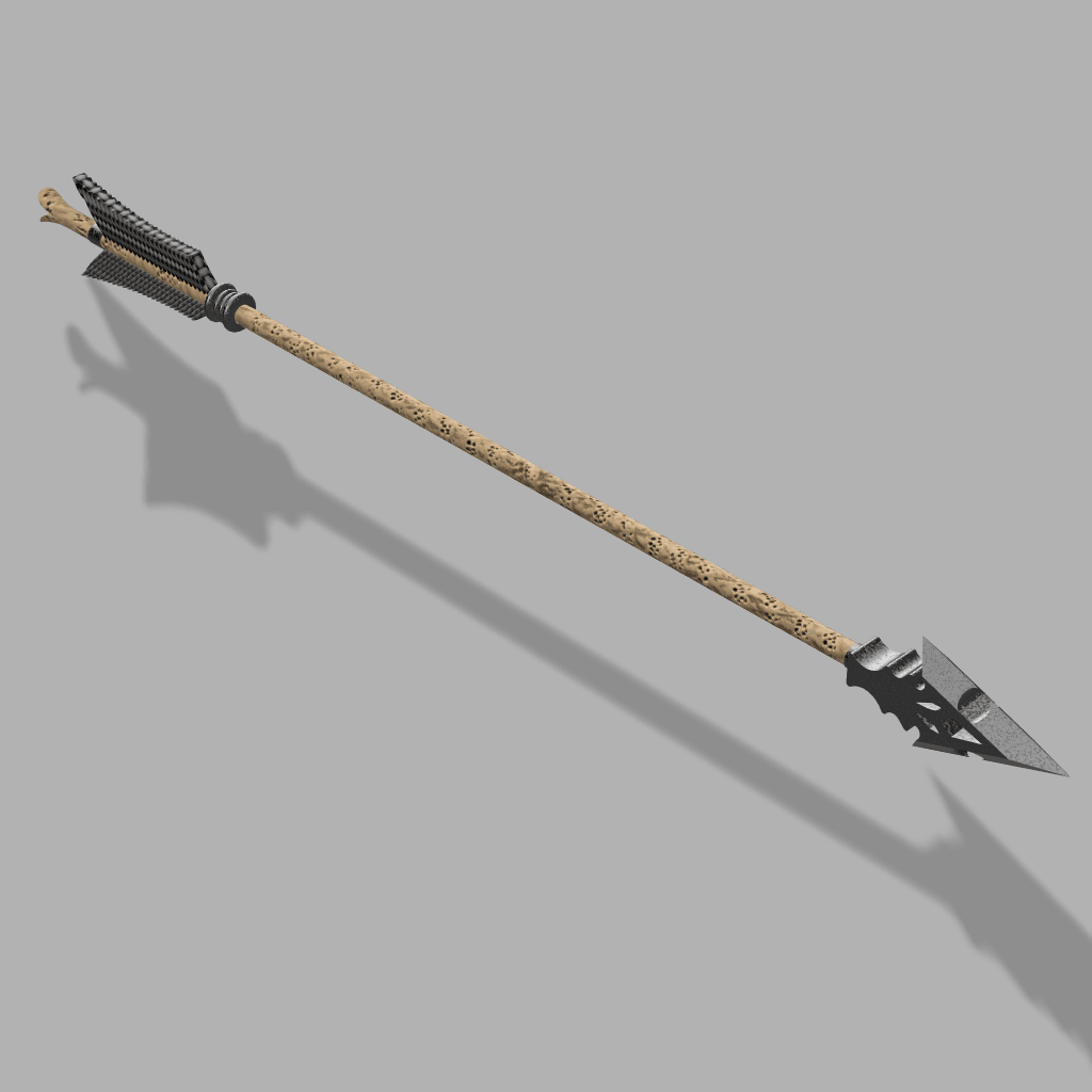 Aesthetic Arrow Design | 11cm | Resin 3D Print Model 3d model
