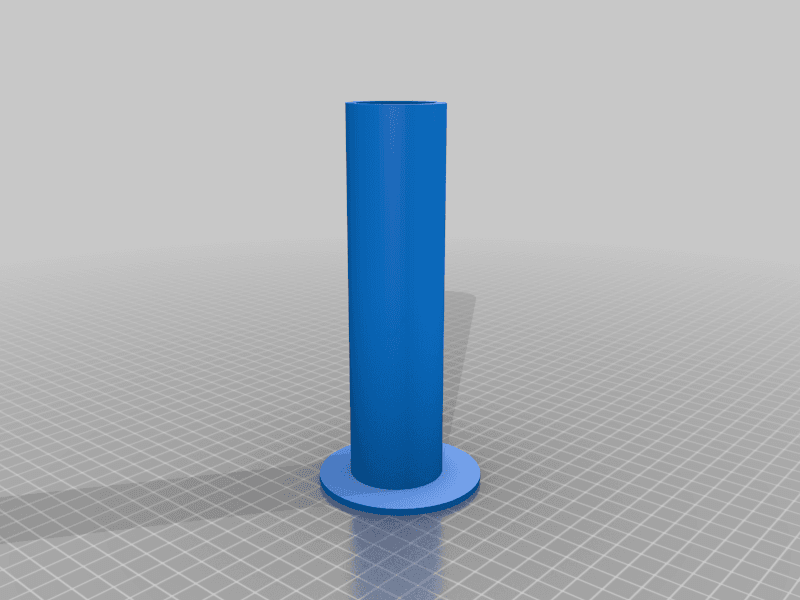 Bottle Brush Stand 3d model