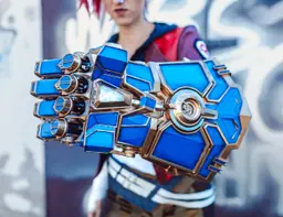 Arcane Vi Mechanical Gauntlet 3d model