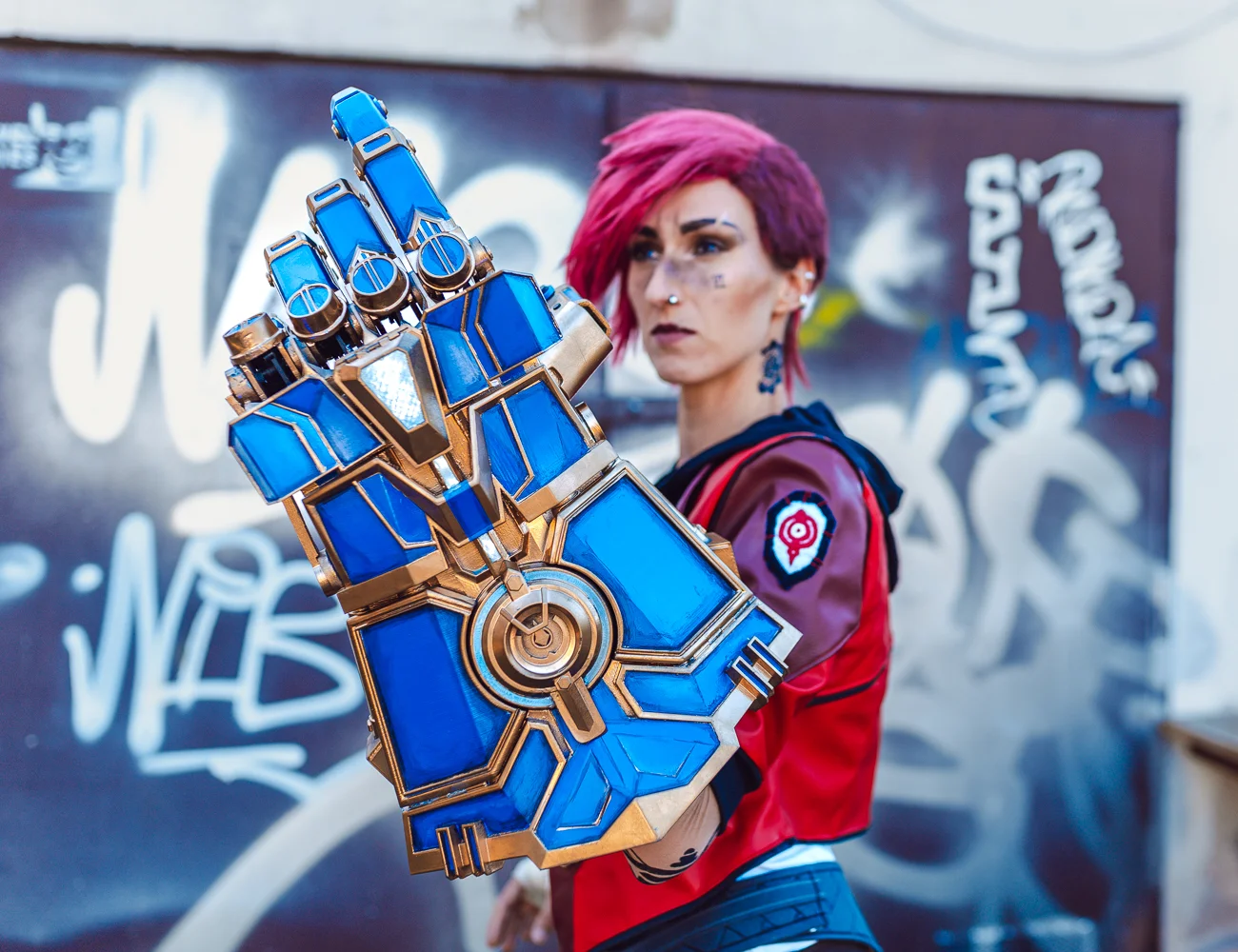 Arcane Vi Mechanical Gauntlet 3d model