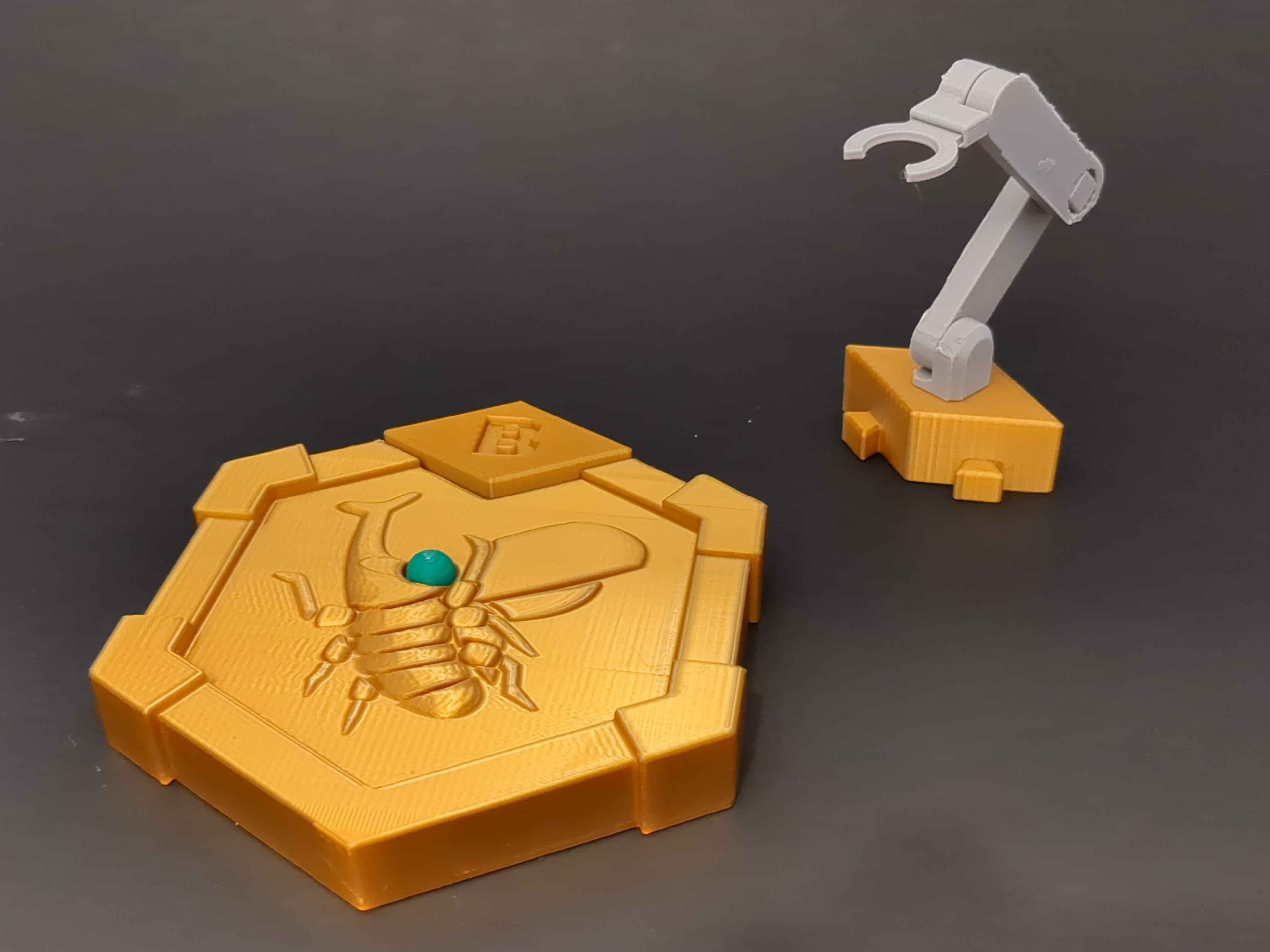 Kabuto Medal Stand 3d model