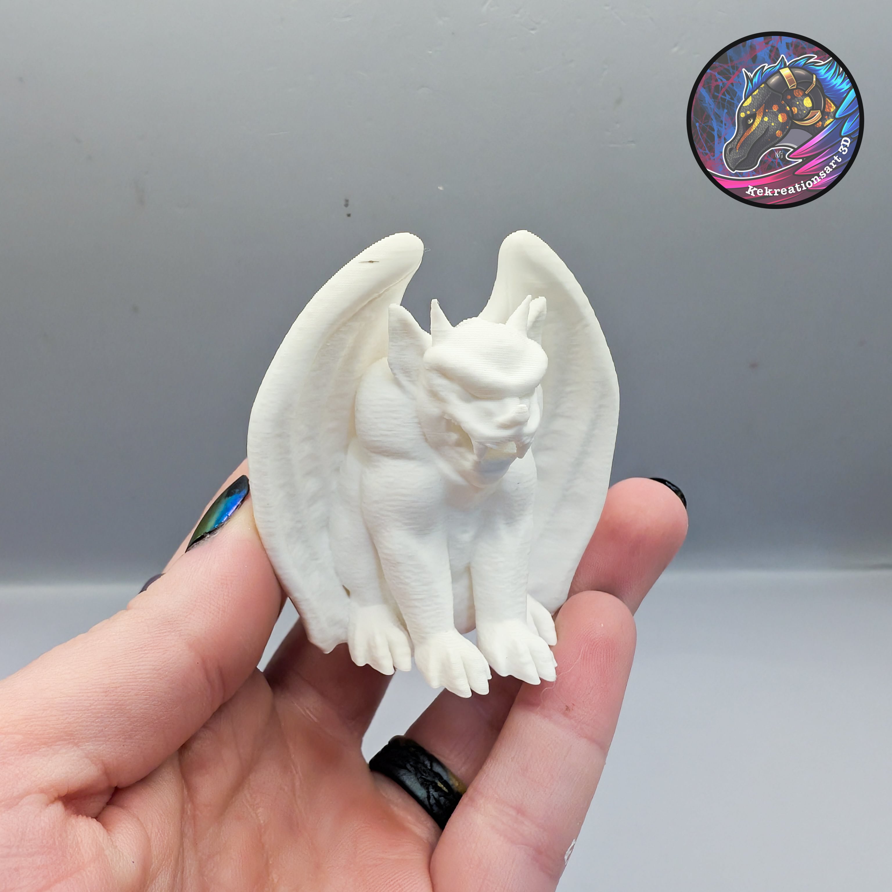 gargoyle figurine 3d model