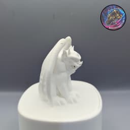 gargoyle figurine 3d model