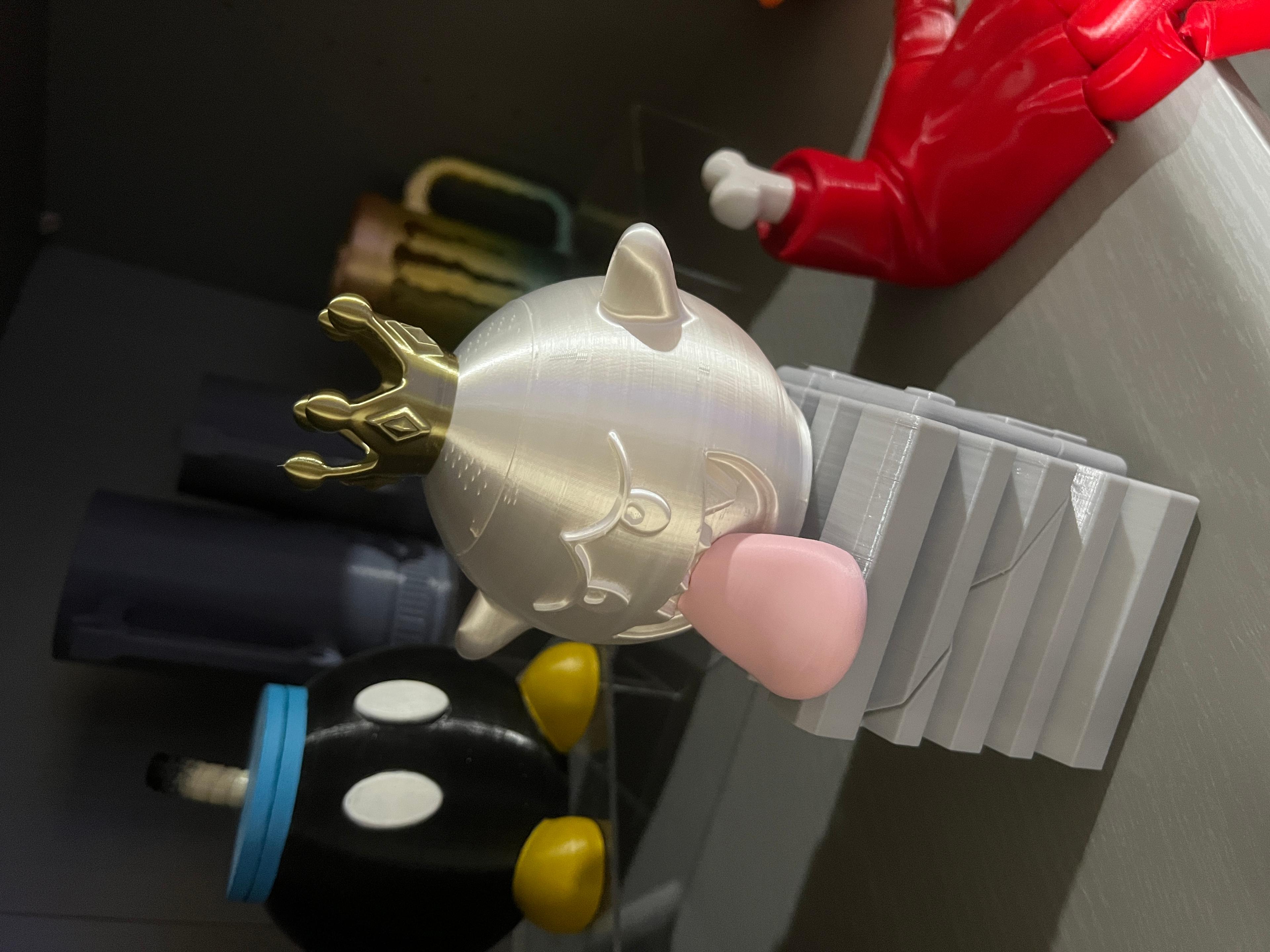King Boo Switch Cartridge Holder - Nintendo themed ghost! 3d model