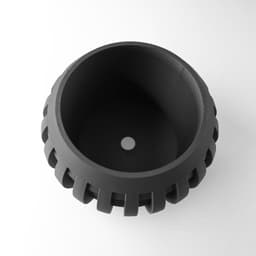 The Amada Planter Pot with Drainage Tray & Stand | Modern and Unique Home Decor for Plants 3d model