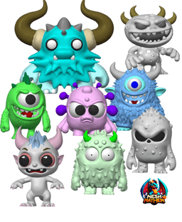 Chibi Monster Group 1 3d model