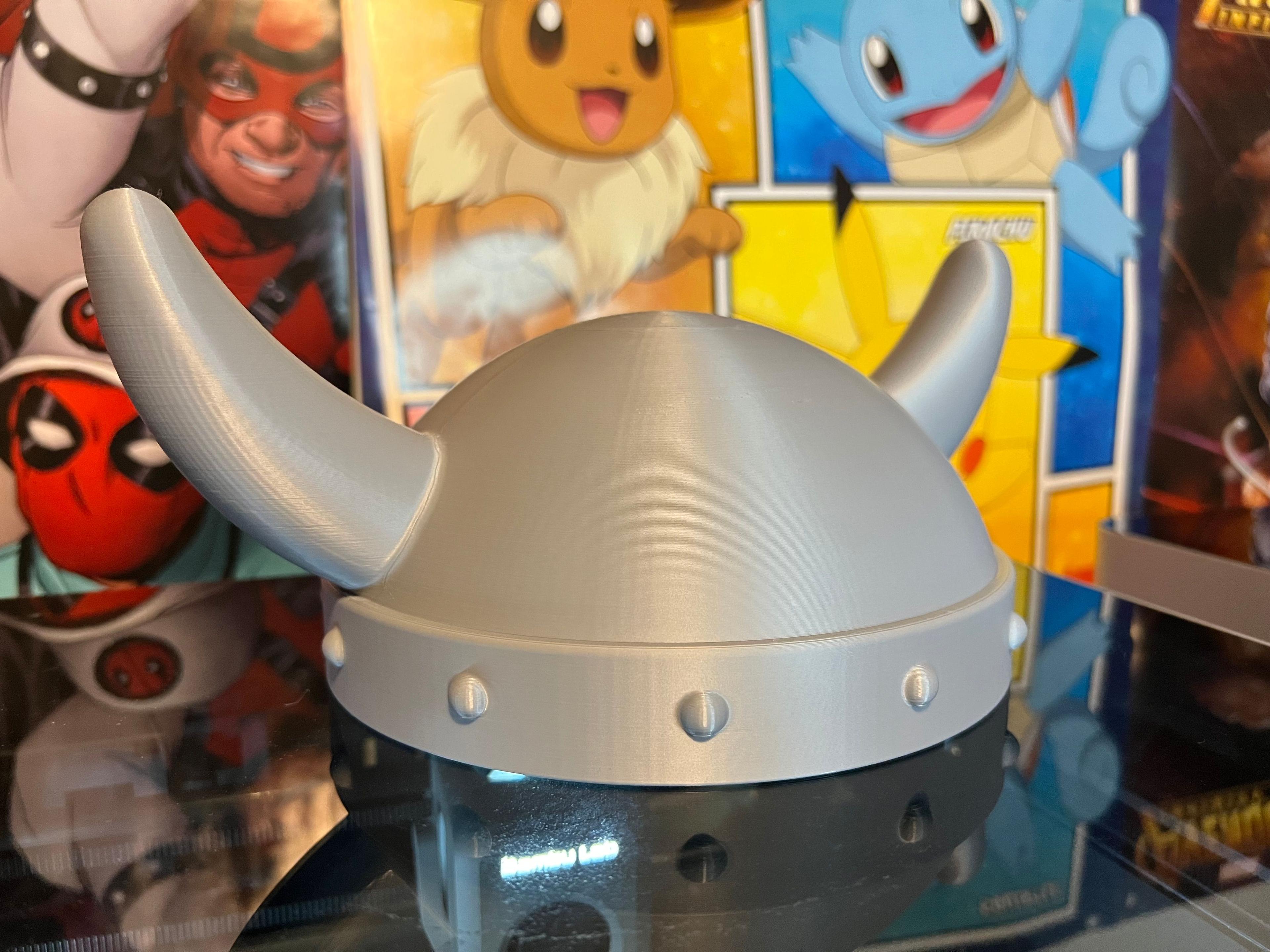 Wearable viking helm - Print in place - Halloween costume! 3d model