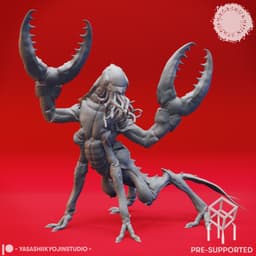Chuul Pod - Tabletop Miniatures (Pre-Supported) 3d model