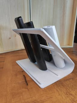 Remote and Smartphone Organizer 3d model