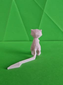 Mew Low Poly Pokemon 3d model