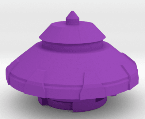 BEYBLADE VULPES | COMPLETE | BAKUTEN SERIES 3d model