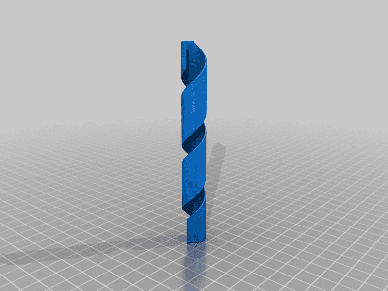Spiral cable organizer 3d model