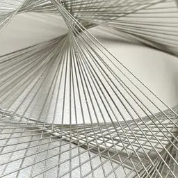 Circle String Art 3d model