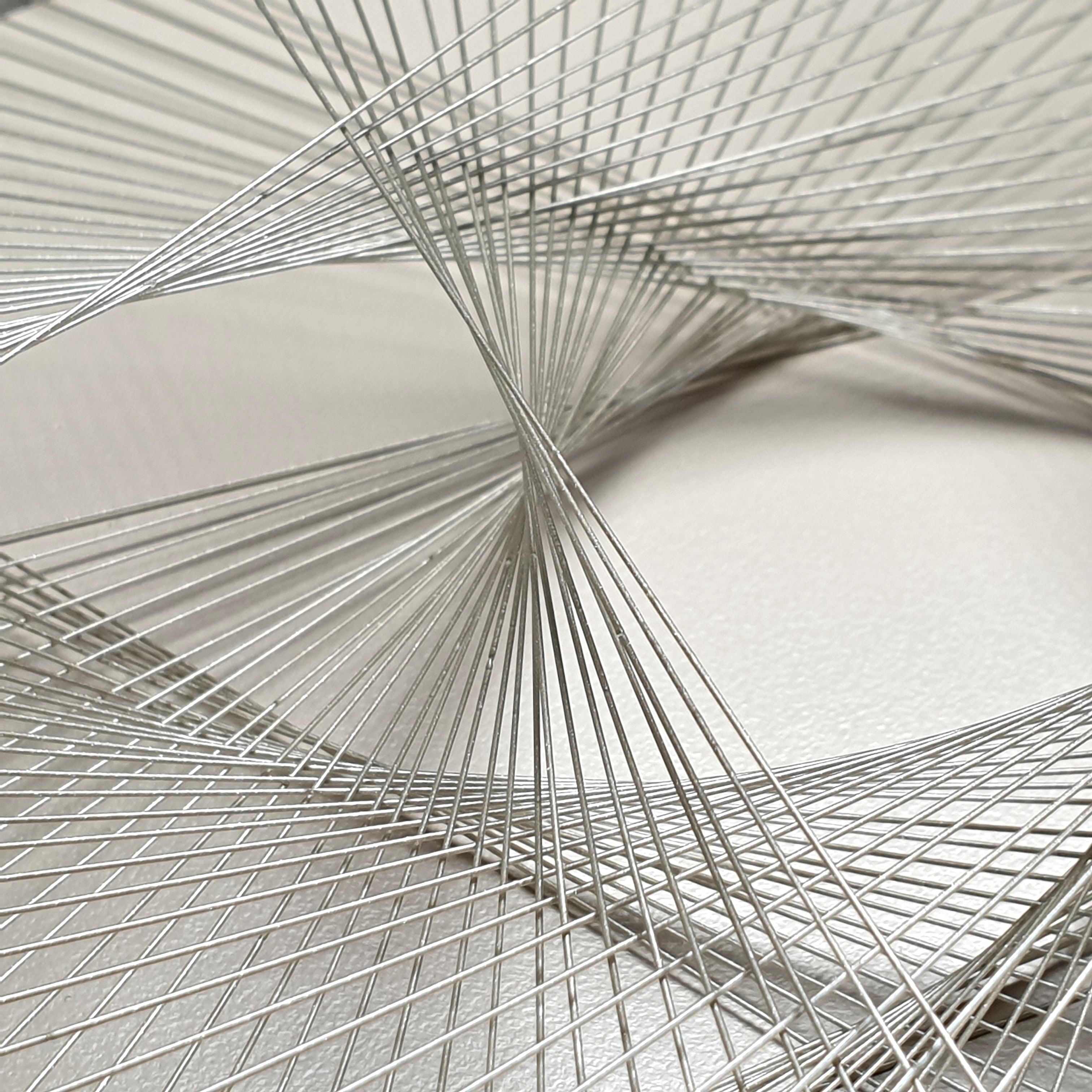 Circle String Art 3d model