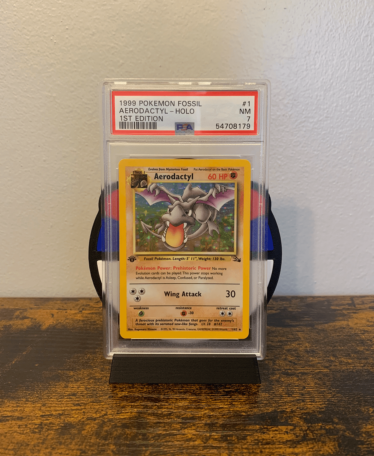 Great Ball Display Stand for PSA/CGC Graded Cards 3d model