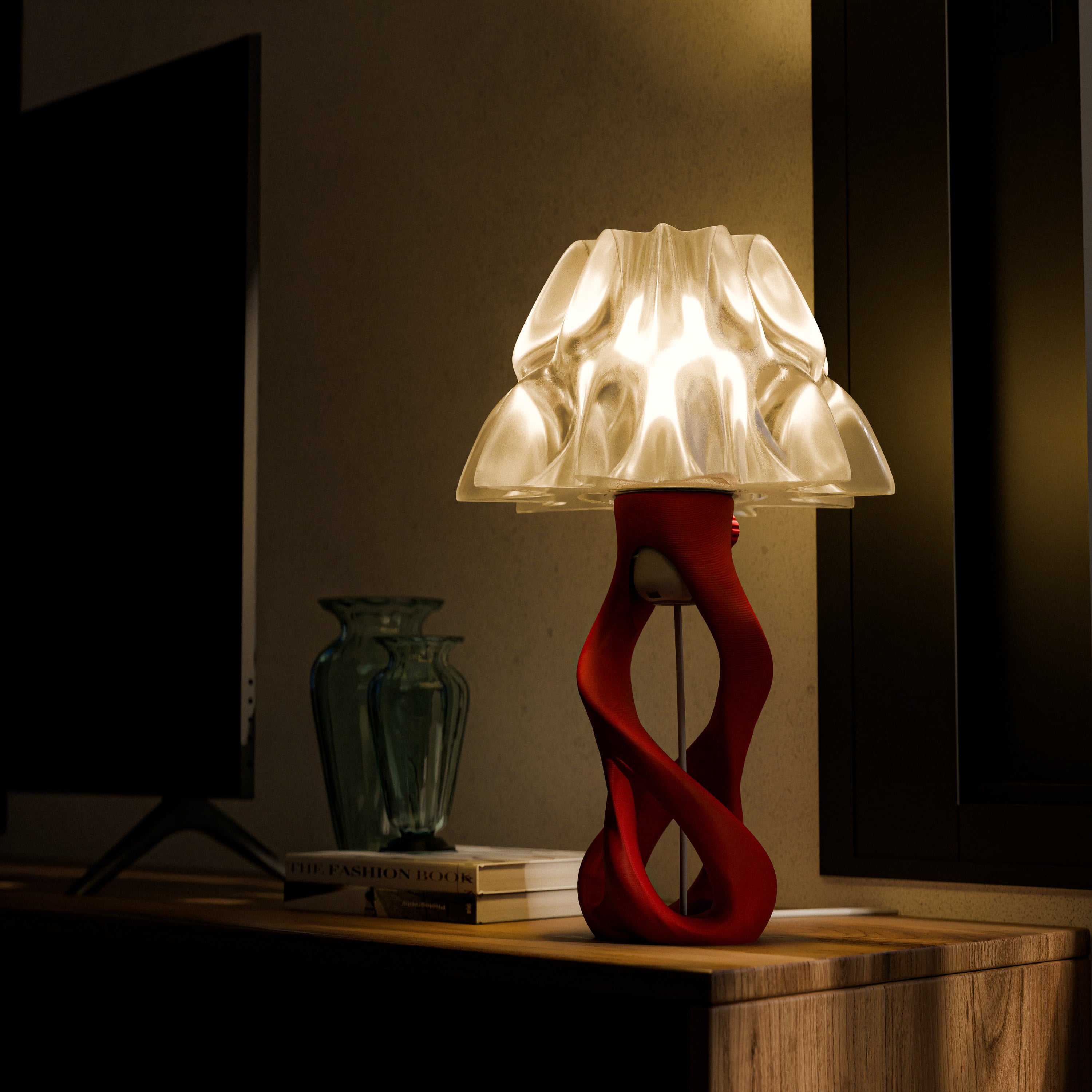 DNA Lamp 3d model