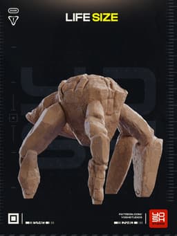 Life Size Rocky 3D Printer STL File 3d model