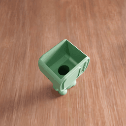 Retro TV Character Pen Holder - Desk Organizer Decor 3d model