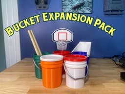Bucket Piggy Bank Lid 3d model