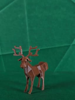 Stantler Low Poly Pokemon 3d model