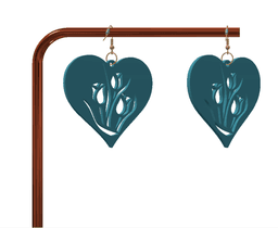 Cute keychain / earrings 3d model
