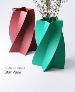 Star Vase 3d model