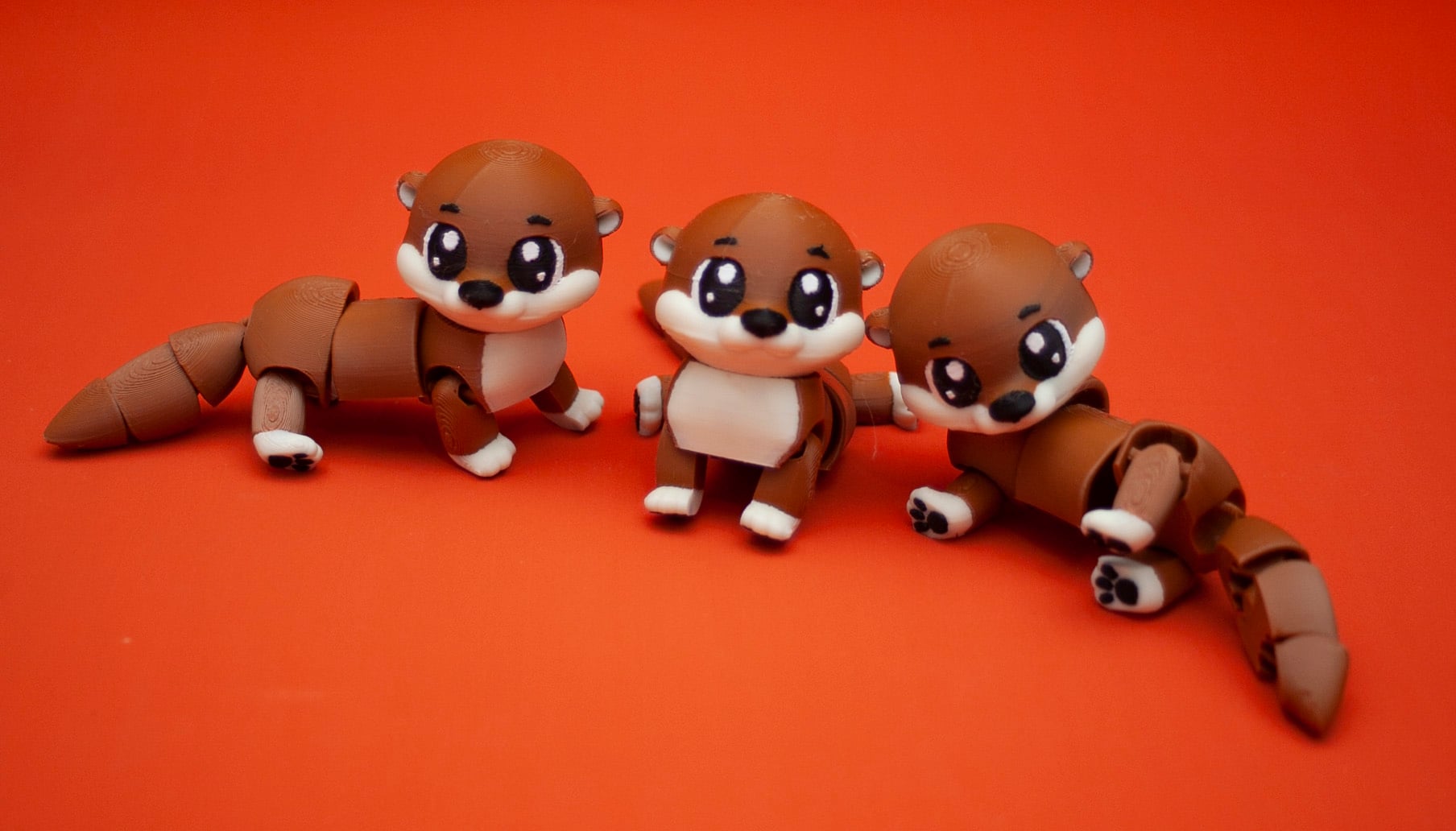Flexi Otter 3d model