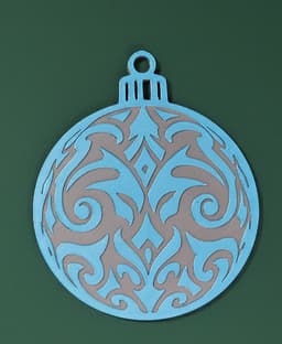 Christmas Tree Ornament 3d model