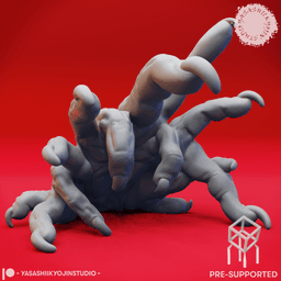 Crawling Claw - Elden - Tabletop Miniature (Pre-Supported) 3d model