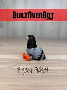 Pigeon Fidget 3d model