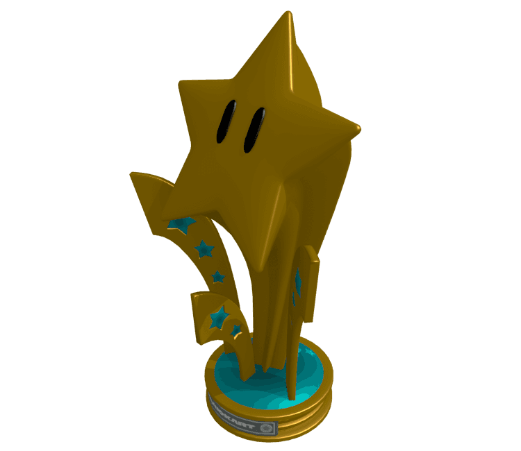 Mario Trophy Collection II 3d model