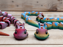 Easter Snake 3d model