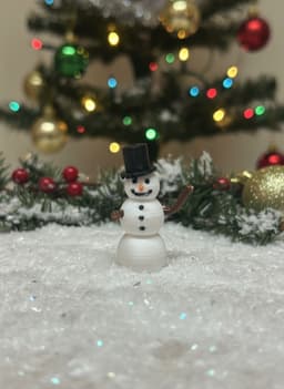 mini snowman.3mf 3d model