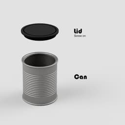 Tin Can 3d model