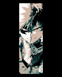Fan Art of My Hero Academia hero Izuku Midoriya - Deku - Set of 3 bookmarks 3d model