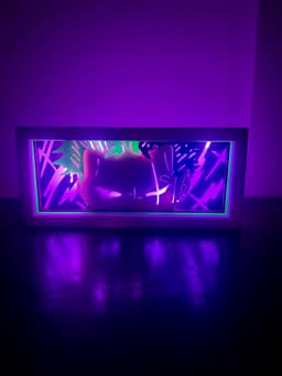 One Piece - Zoro LED Lightbox 3d model