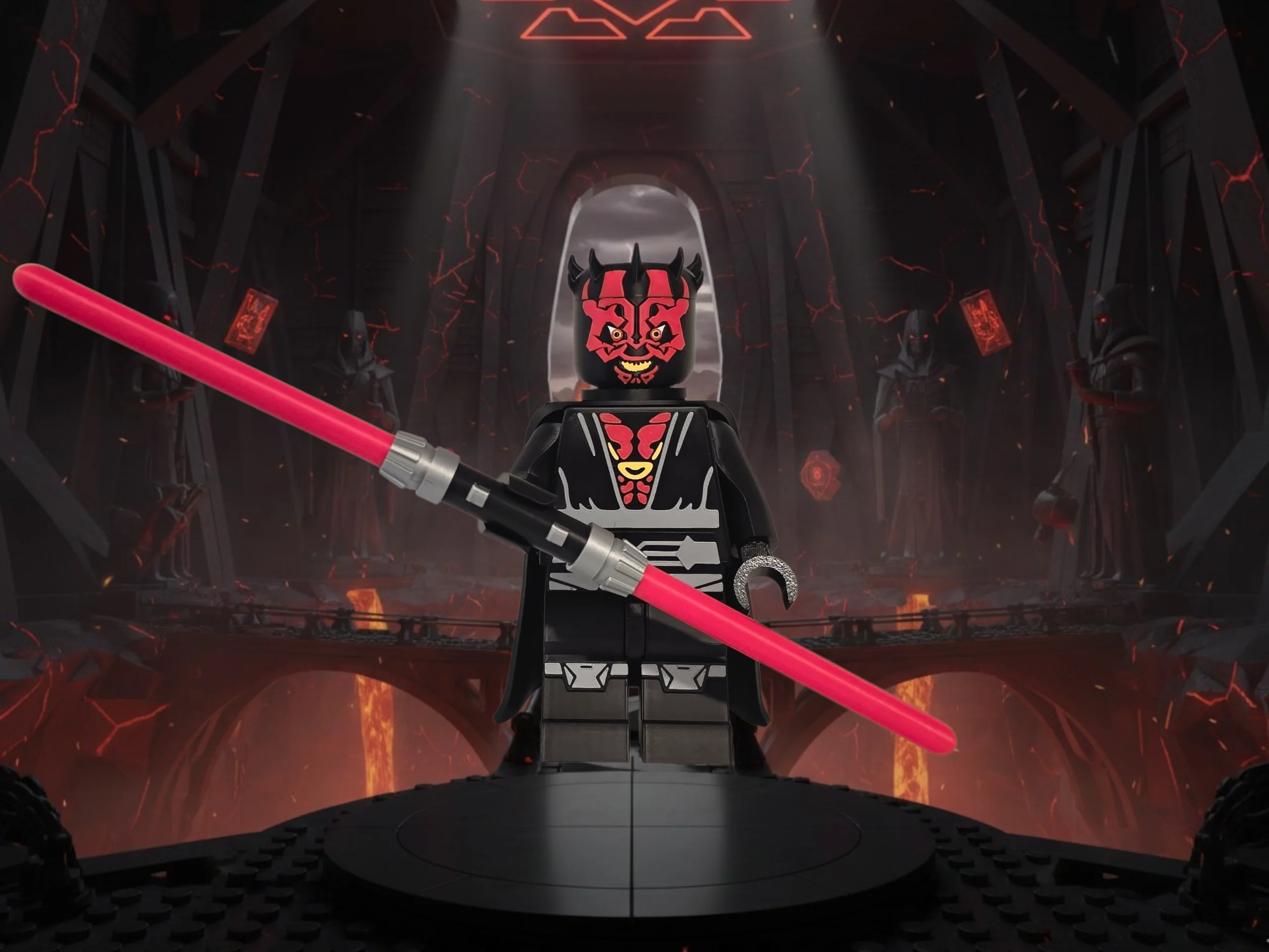 Dual-Blade Desciple Megamod 3d model