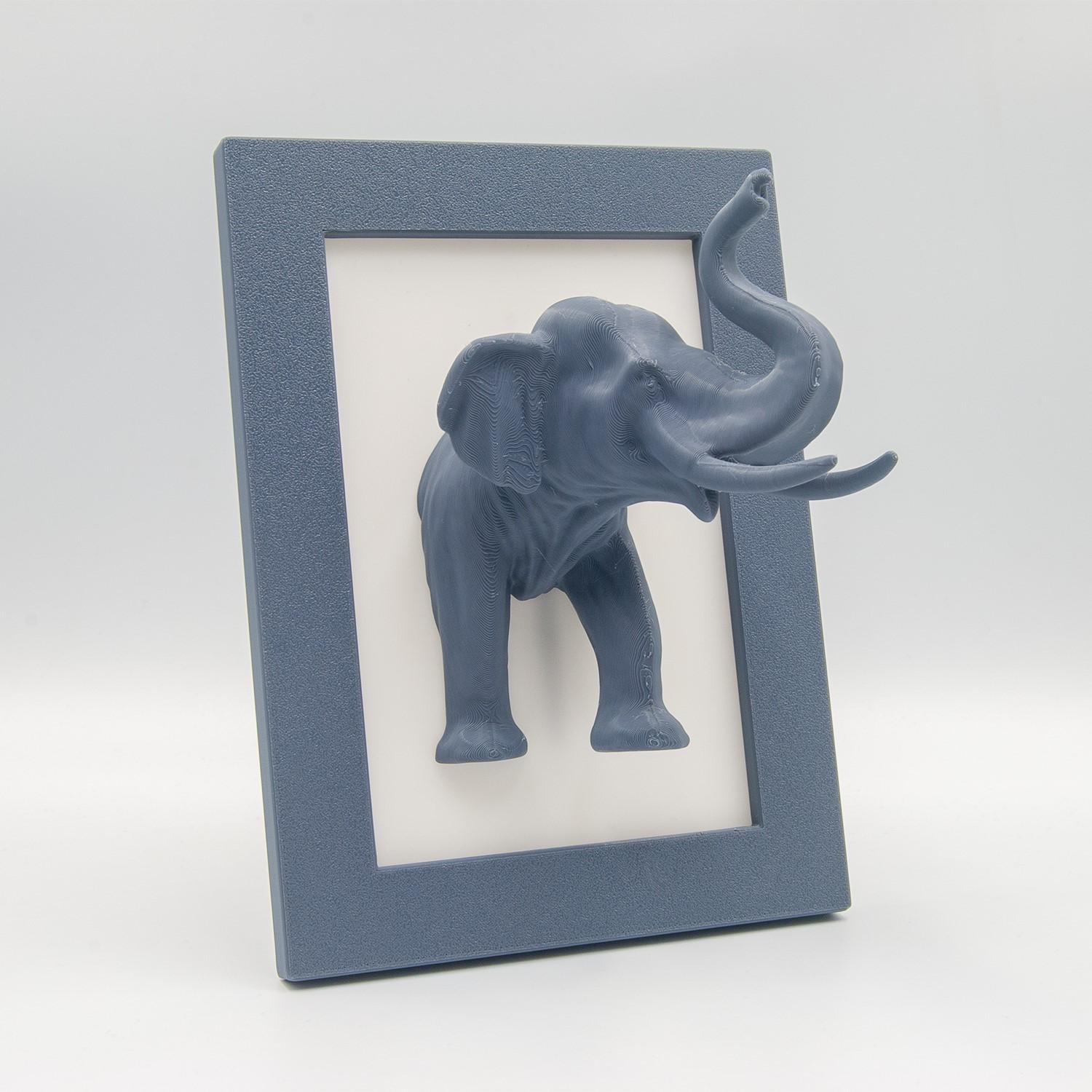 Elephant Desktop Frame 3d model