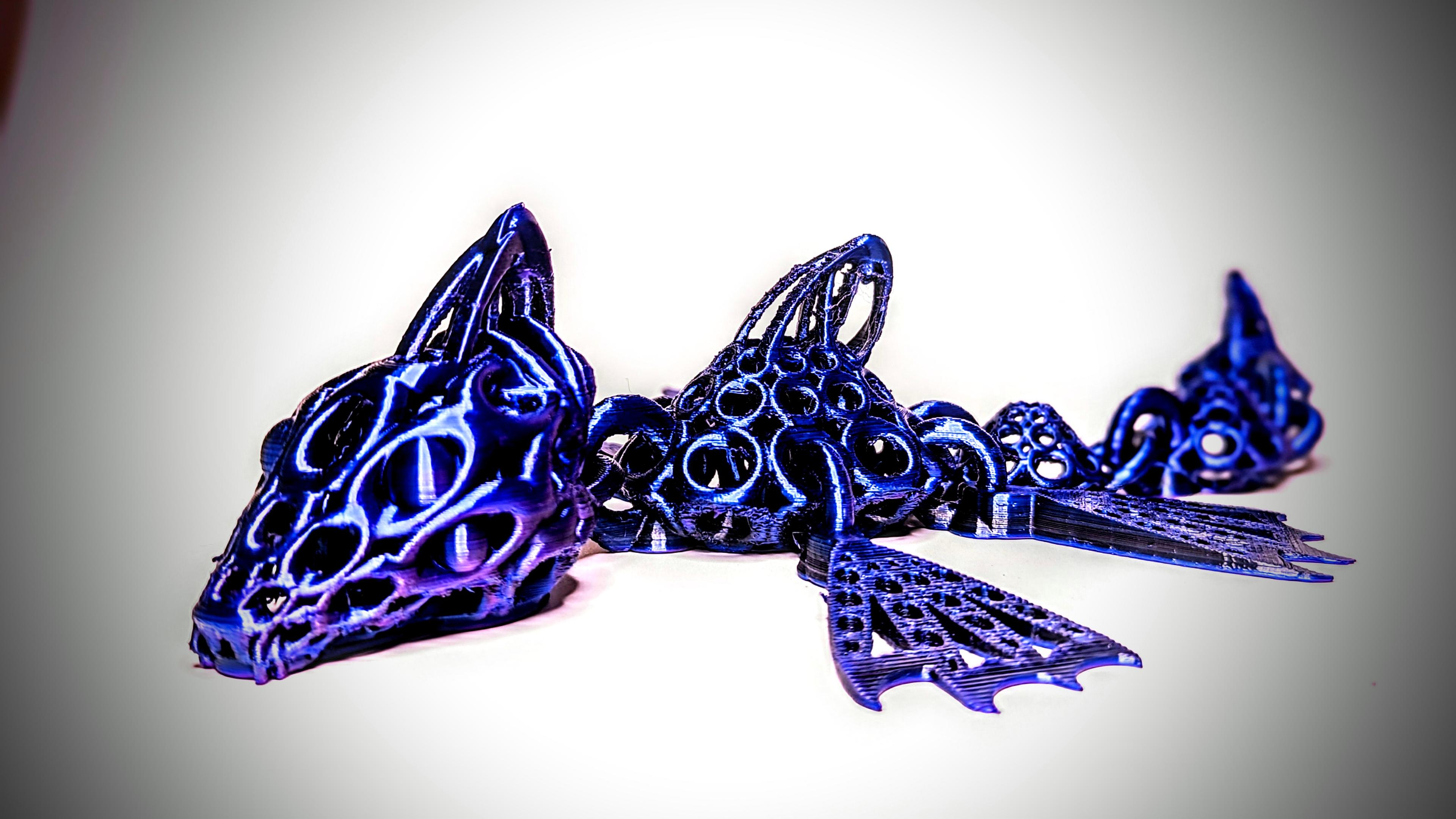 Shakaworld3d+A1+Mini+fit+Baby+Sea+Turtle+Dragon+Rib+v2.stl - Printed in Gratkit tri colour filament
 - 3d model