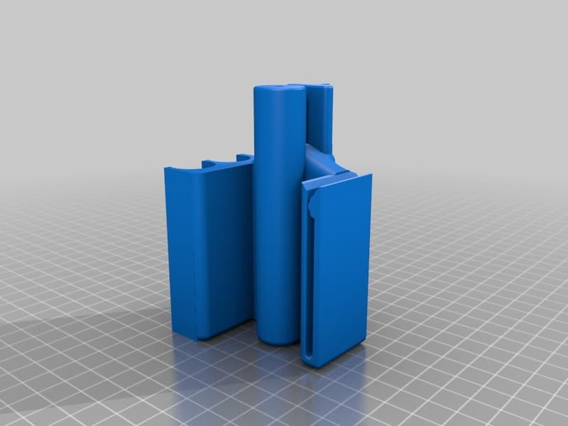 Nerf Mega Bigshock Ironsight Beltclip and Dart Holder 3d model