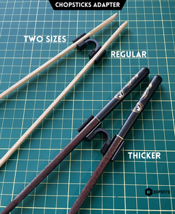 Chopsticks Adapters 3d model