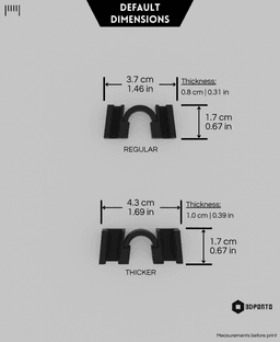 Chopsticks Adapters 3d model