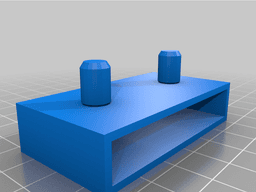 Bed slate surport 3d model