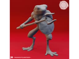 Bullywug - Tabletop Miniature 3d model