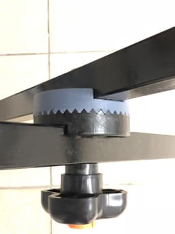 Molette serrage pour mono tréteau 3d model