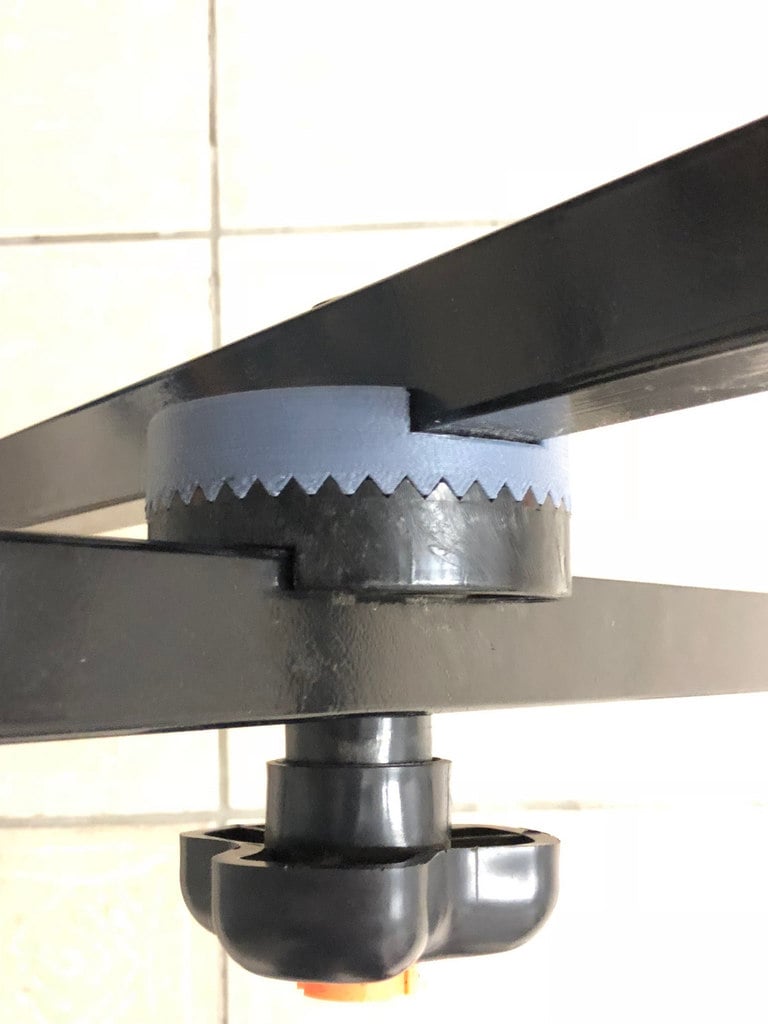 Molette serrage pour mono tréteau 3d model