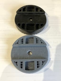 Molette serrage pour mono tréteau 3d model