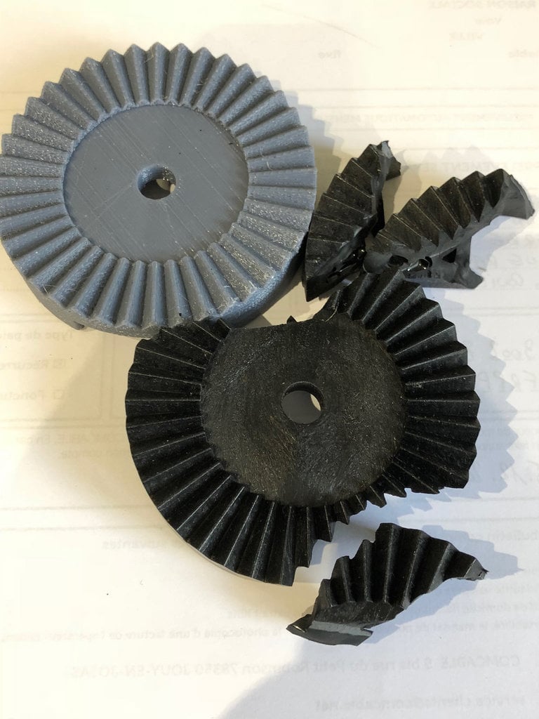 Molette serrage pour mono tréteau 3d model