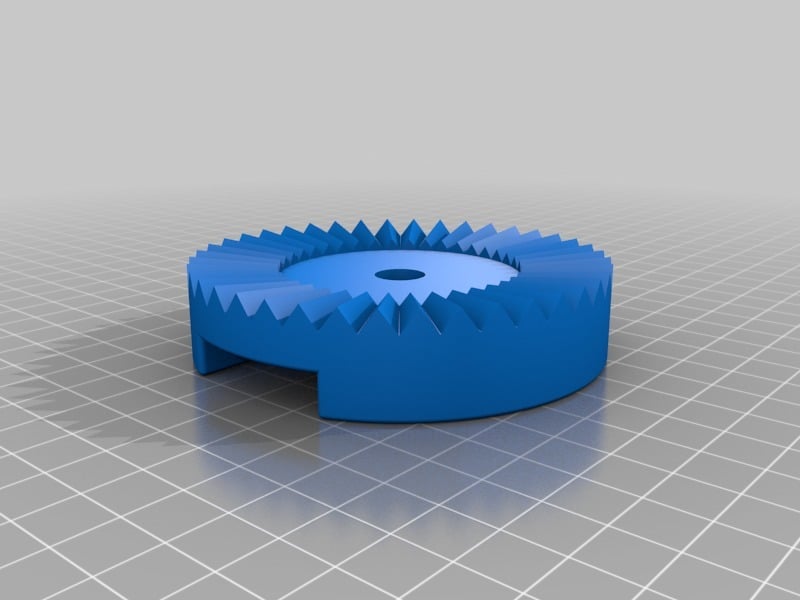 Molette serrage pour mono tréteau 3d model