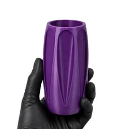 Noir Pillar — Cylindrical Column Vase 3d model
